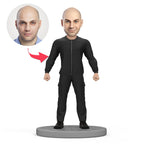 custom bobble head give that nods love personalized bobblehead character bobblehead strong front view