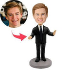 custom bobble head give that nods love bobblehead keepsake business man male front view