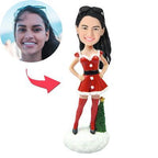custom bobble head keepsake full character bobblehead keepsake character christmas gifts sexy front view