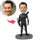 custom bobble head make memories stand tall personalized bobblehead character hawkeye popular front view