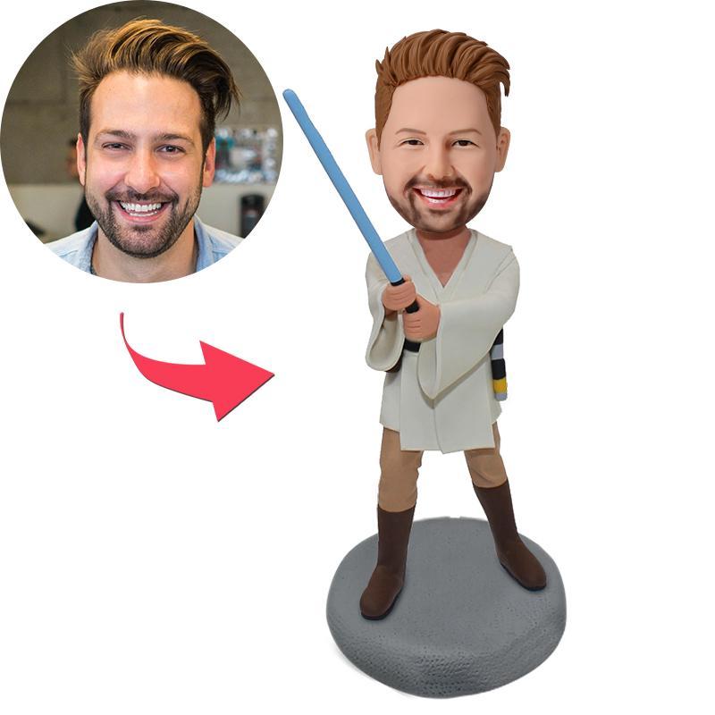 custom bobble head give that nods love figurine character star war popular front view