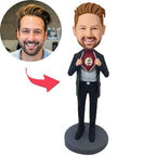 custom bobble head make memories stand tall bobblehead keepsake character transformation flash front view