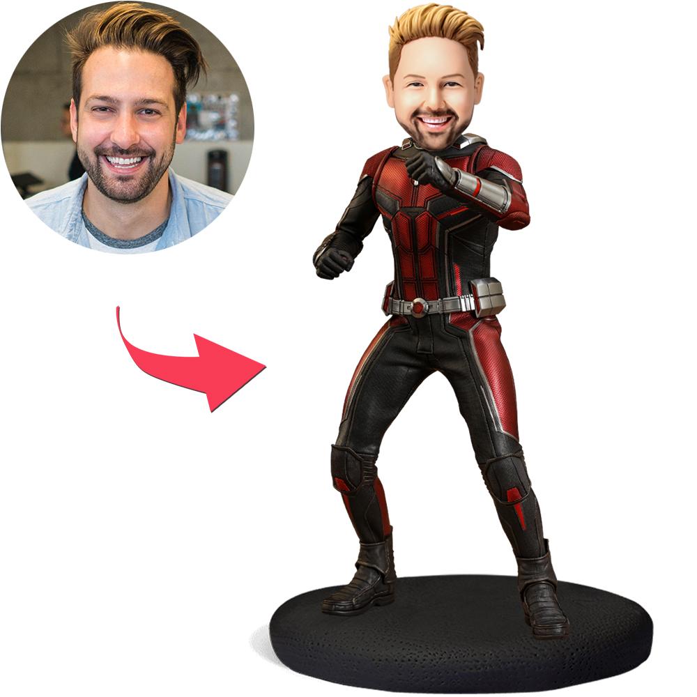 custom bobble head make memories stand tall bobblehead keepsake character ant man front view