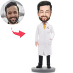custom bobble head bring joy desk personalized mini figure character wise man front view