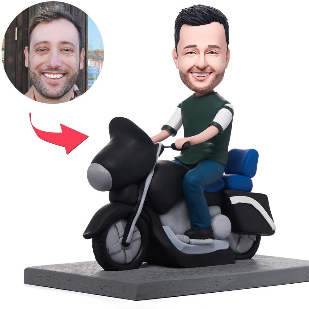 custom bobble head make memories stand tall personalized mini figure character cool front view