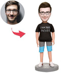 custom bobble head give that nods love bobblehead keepsake family keepsake i front view