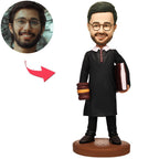custom bobble head turn personality into art personalized mini figure pet lover front view