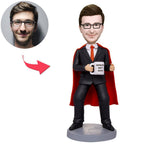 custom bobble head keepsake full character personalized bobblehead character world s best front view