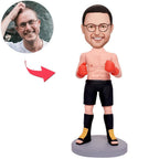 custom bobble head celebrate every smile personalized bobblehead character cool boxer bobbleheads front view