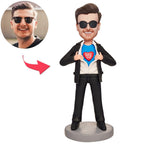 custom bobble head make memories stand tall personalized bobblehead family keepsake super front view