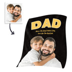personalized blanket for dad with high quality craftsmanship