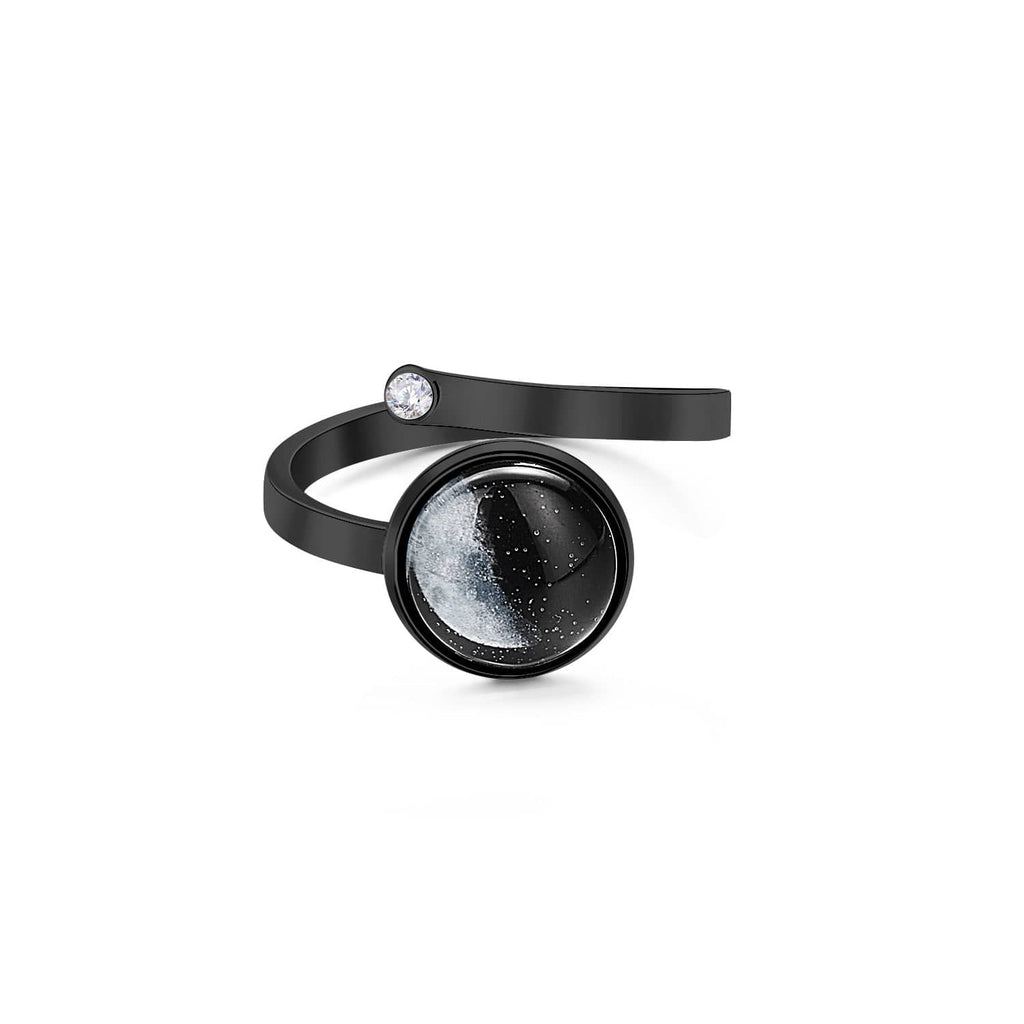 Custom Moon Phase Ring Luminous Ring Gift for Her Birthday Gift Valentines Gift Anniversary Gift