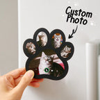 FridgeBeats Framed 4.0 Custom Music Fridge Magnet Personalized Paw Print Song Magnets That Can Play Music Anniversary Gifts Memorial Gifts