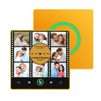 FridgeBeats Framed New 4.0 Upgrade Custom Music Fridge Magnet Film Photo Collage Style Fridge Magnet Gift for Lover