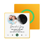 FridgeBeats Framed New 4.0 Upgrade Custom Music Fridge Magnet Moon Phase Style Fridge Magnet Gift for Lover