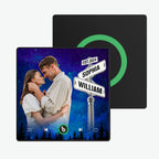 FridgeBeats Framed New 4.0 Upgrade Custom Music Fridge Magnet Street Sign Style Fridge Magnet Gift for Lover