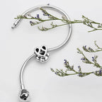 Dog Paw Photo Charm 925 Sterling Silver