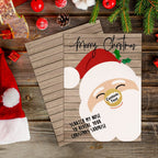 Custom Christmas Scratch Card Personalized Surprise Scratch off Cards