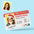 Personalized Christmas Wallet Cards Wallet Photo Prints Wallet Insert Card