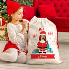 Personalised Santa Sack Large Christmas Gift Bag with Drawstring for Christmas Party Supplies