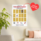Personalised Scratch off Bucket list Custom Scratch off Poster Wedding Gift for Couple
