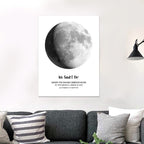 Custom Moon Phase Poster Gift for Anniversary