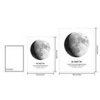 Custom Moon Phase Poster Gift for Anniversary
