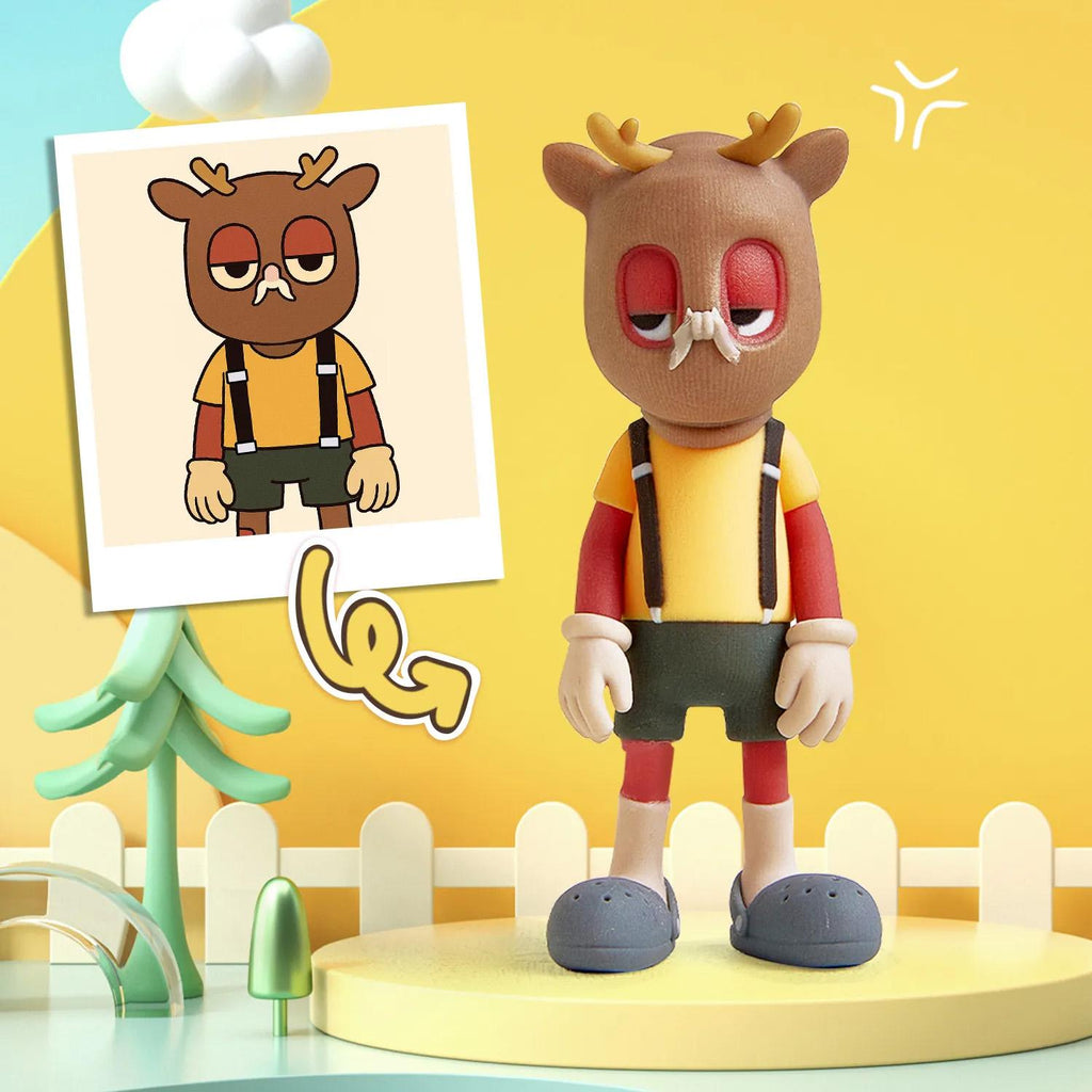 custom photo figure glass gift for best friend