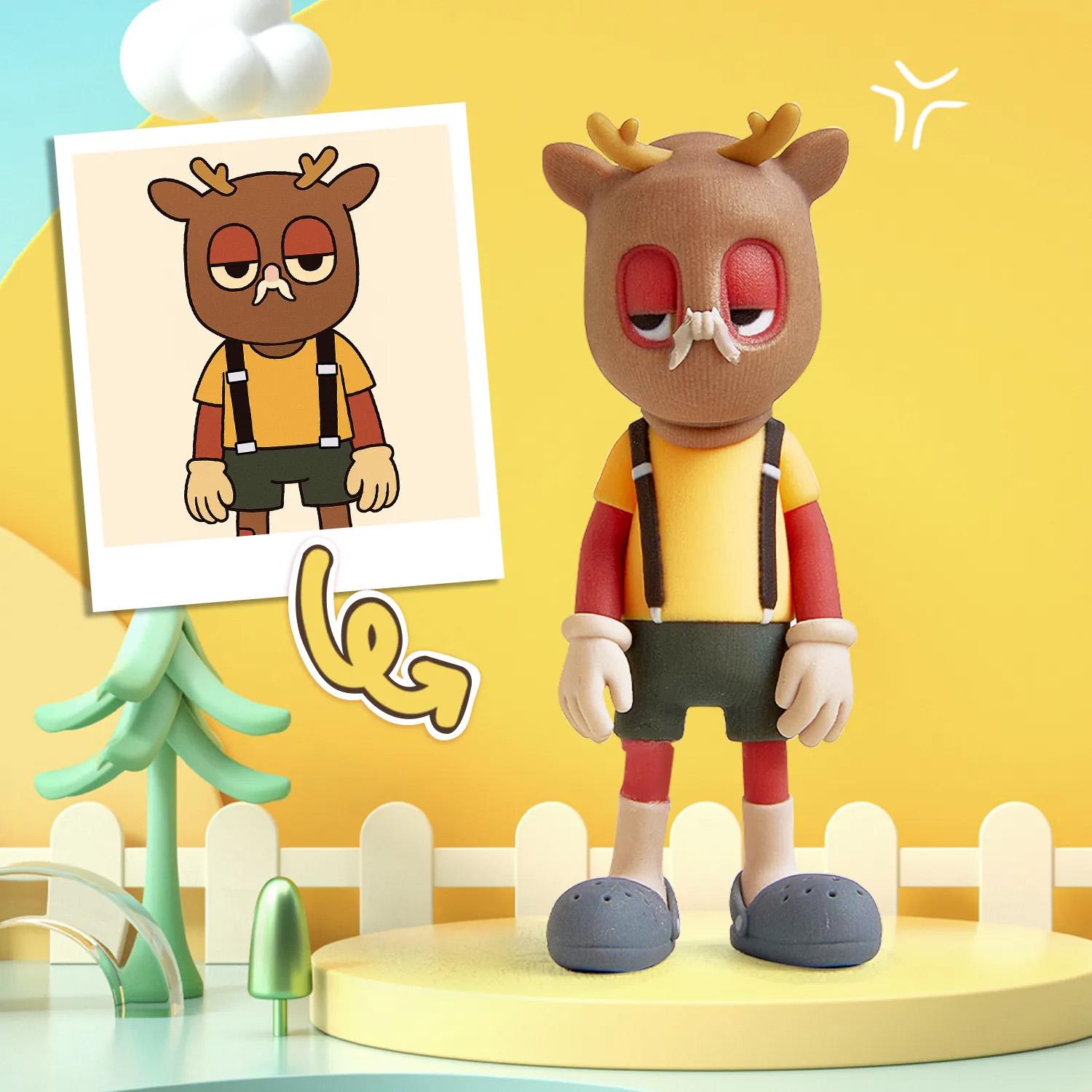 custom photo figure glass gift for best friend