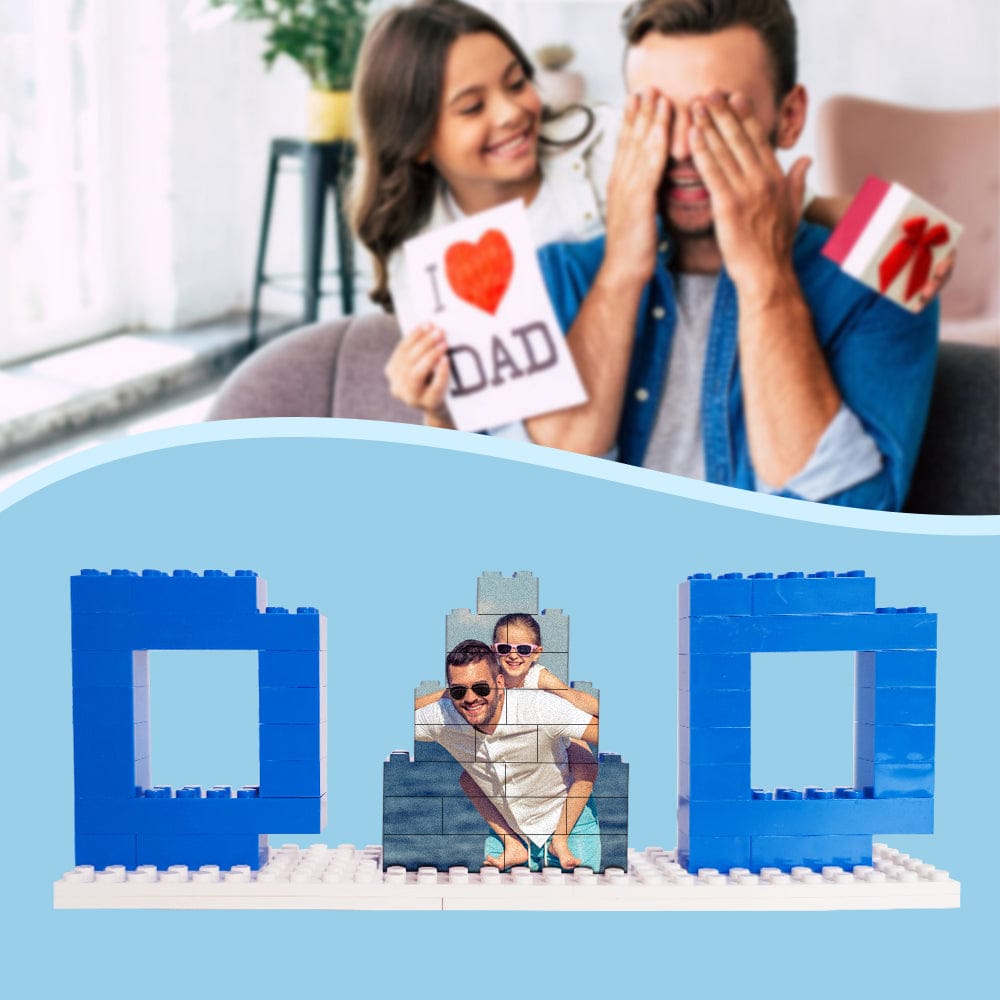 thoughtful ornament for dad with custom detail photo