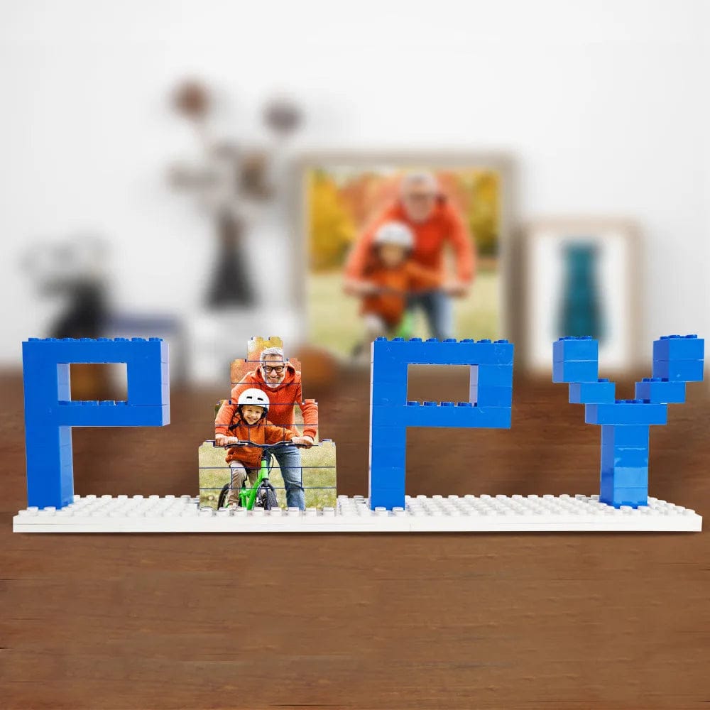 meaningful ornament for dad with keepsake style photo