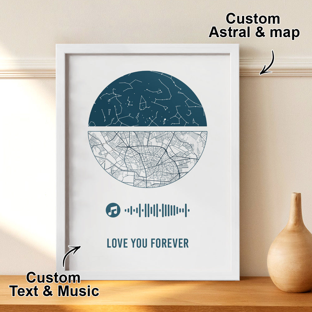 Wooden Desktop Display anniversary gift