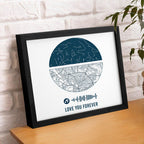 Wooden Desktop Display Black Horizontal