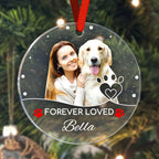 Personalized Photo and Name Photo Ornament Meaningful Keepsake Detail