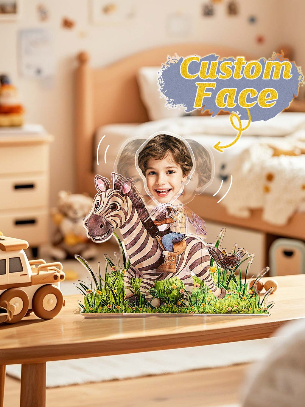 custom bobble head keepsake full character bobblehead keepsake character face kids animal side view