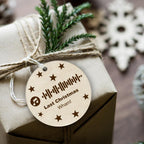 Custom Engraved Ornament Music Code Christmas Gift