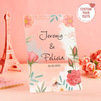 Custom Acrylic Plaque With Names Wedding Gifts Anniversary Gifts