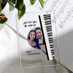 Personalized Photo Night Light For Couple With Engraving