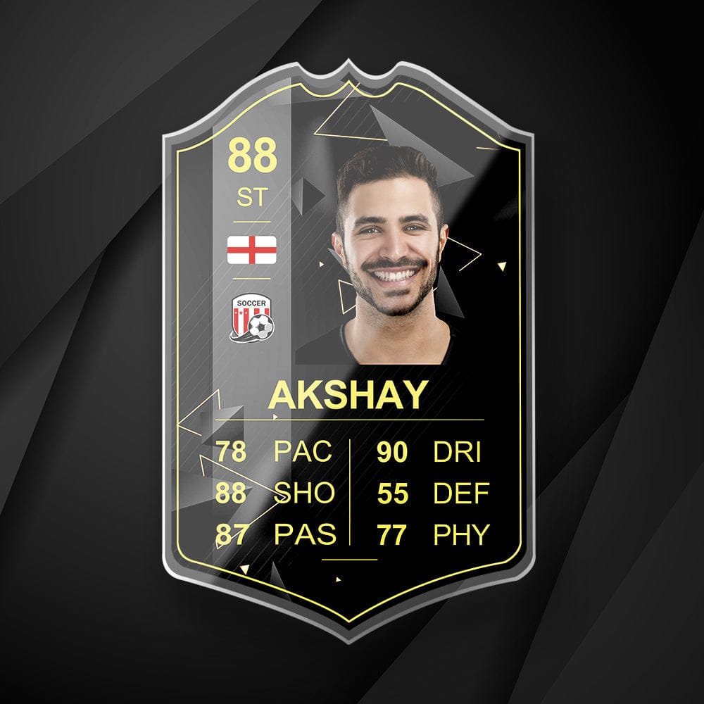 Soccer Gifts Soccer Cards - S22 Gold Inform