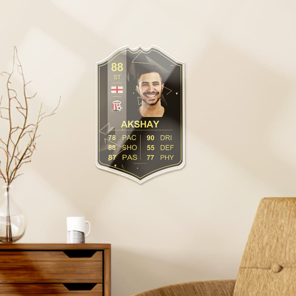 Soccer Gifts Soccer Cards - S22 Gold Inform