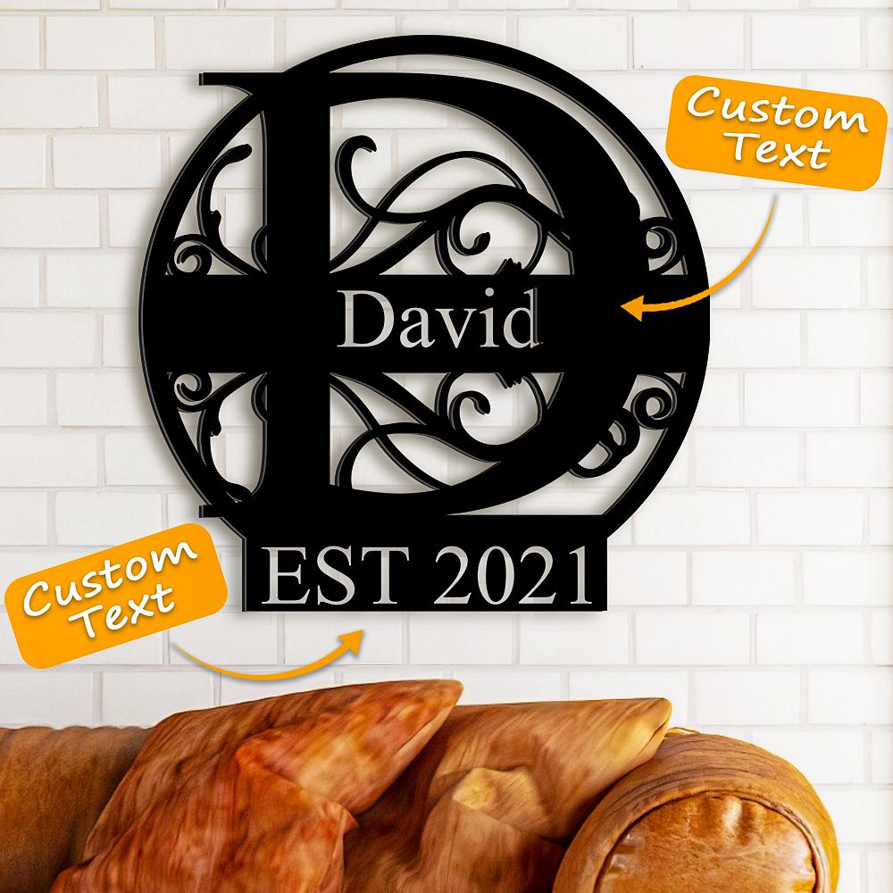 Custom Family Name Decor Last Name Sign Best Wedding Gift for Your Loved Ones