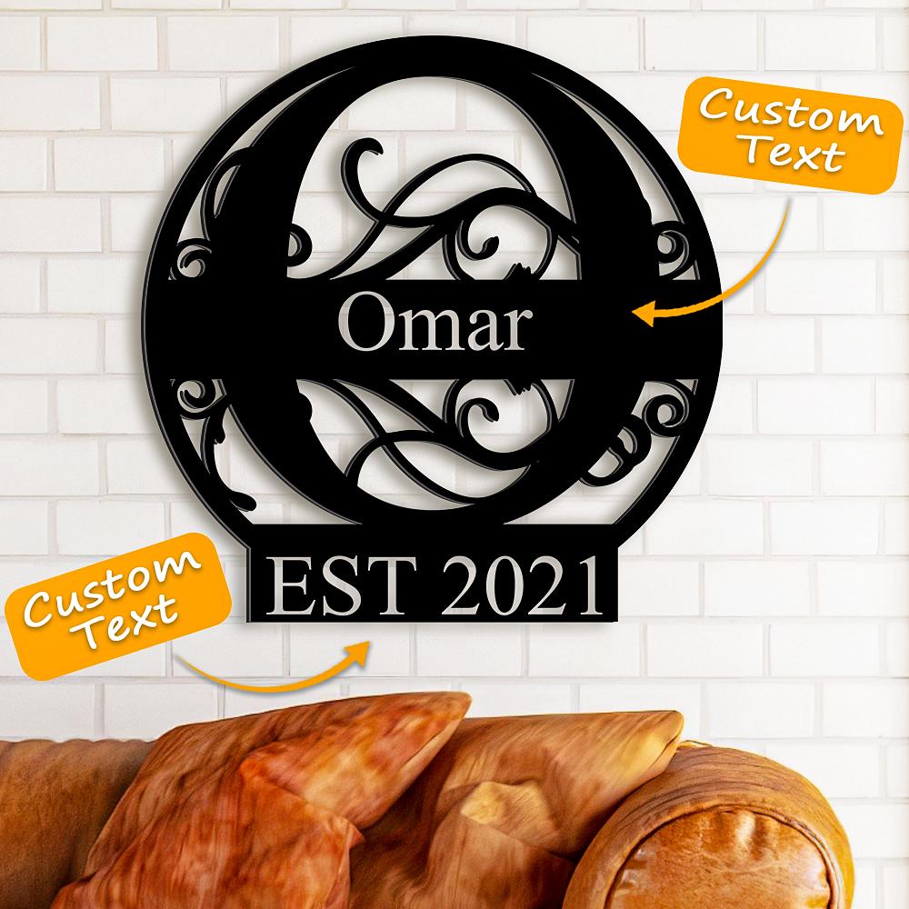 Custom Family Name Decor Last Name Sign Best Wedding Gift for Your Loved Ones