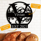 Custom Family Name Decor Last Name Sign Best Wedding Gift for Your Loved Ones