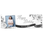 Custom Happy Birthday Banner Personalized Birthday Party Backdrop
