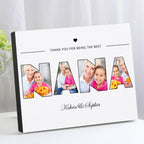 made for grandmas heart photo frame personalized photo mothers day gift for grandma