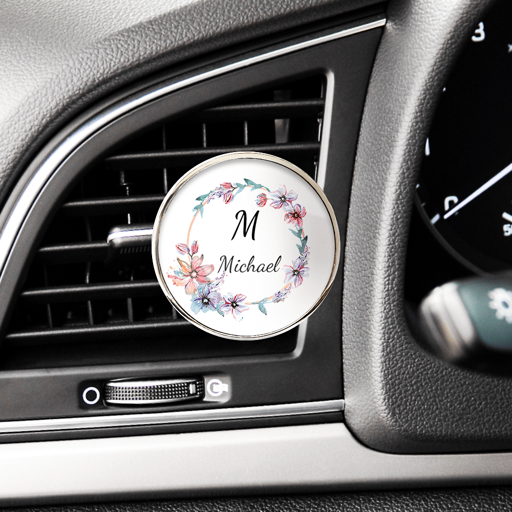 Custom Car Aromatherapy Essential Oil Diffuser Car Air Freshener Vent Clip