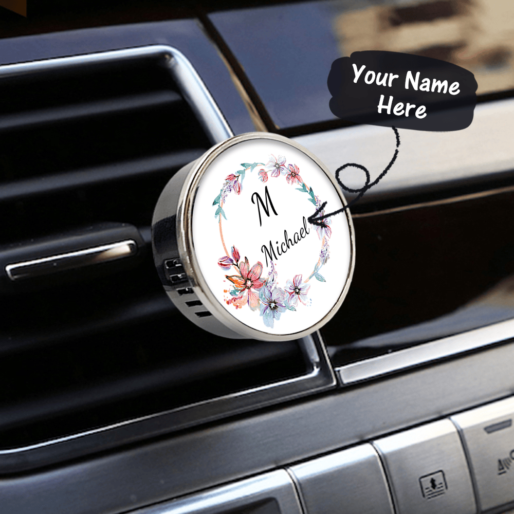 Custom Car Aromatherapy Essential Oil Diffuser Car Air Freshener Vent Clip