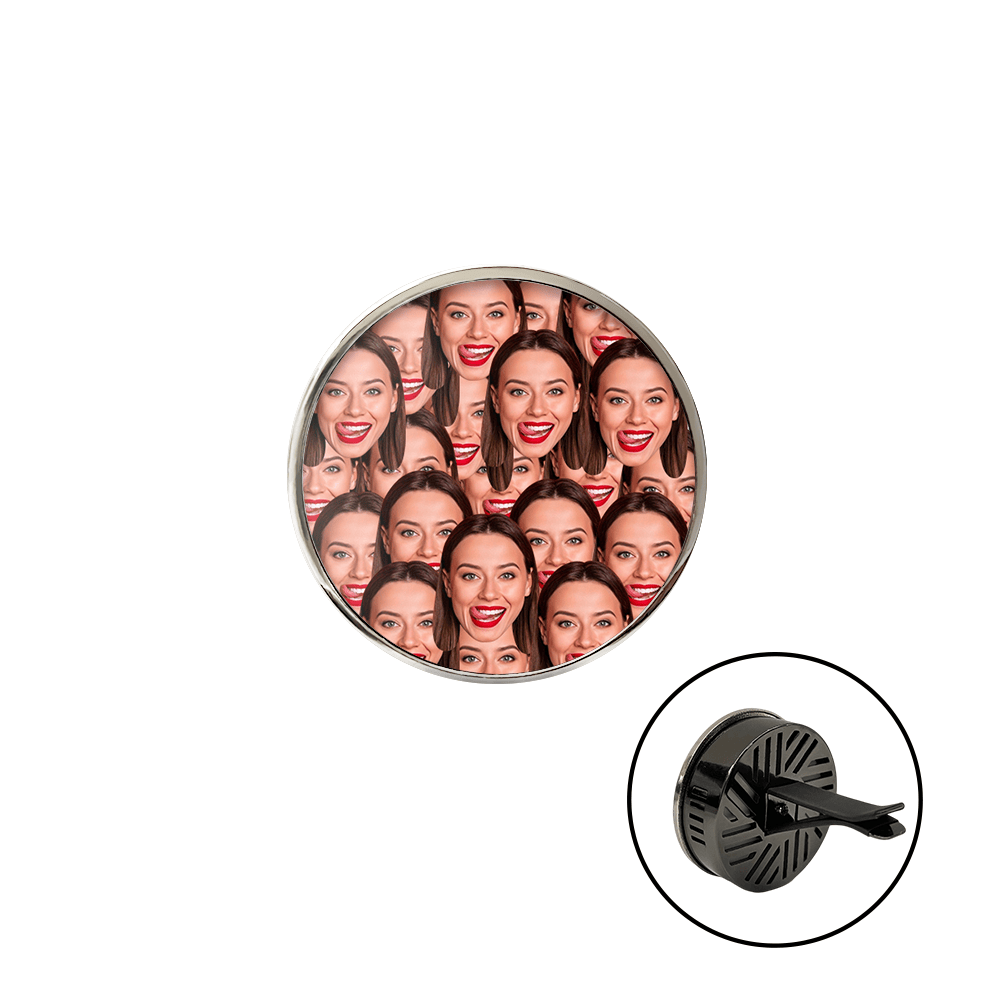 Custom Car Aromatherapy Essential Oil Diffuser Car Air Freshener Vent Clip