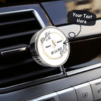 Custom Car Aromatherapy Essential Oil Diffuser Car Air Freshener Vent Clip