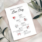 Couples Love Story Plaque
